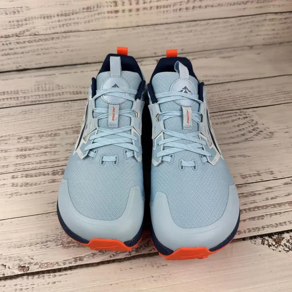 Altra Lone Peak 7 Womens US 11.5 Trail Running Shoes Blue Orange